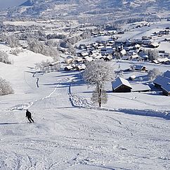 Skiing in Schwarzenberg, Foto: Christine Kleber